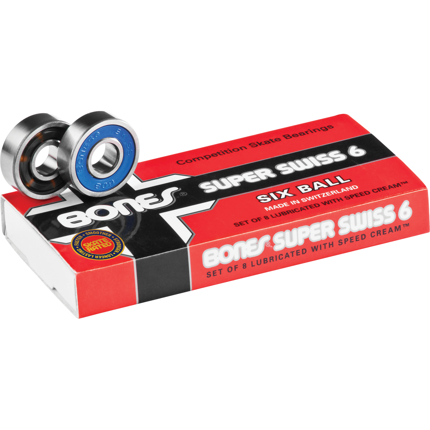 Bones Super Swiss 6 Ball Bearings
