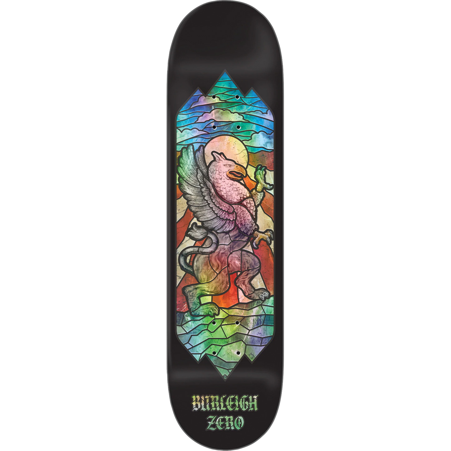 ZERO BURLEIGH STAINED GLASS DECK-8.5 GRIFFIN