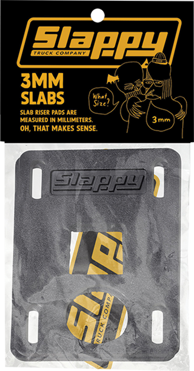 SLAPPY SLABS RISERS BLACK