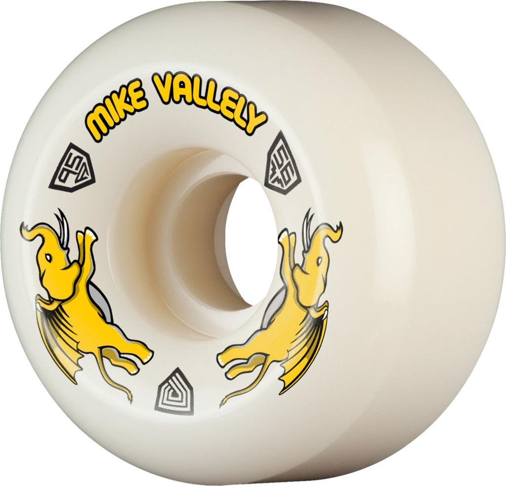 POWELL DRAGON FORMULA YELLOW MIKE VALLELY 56MM X 36MM 95A
