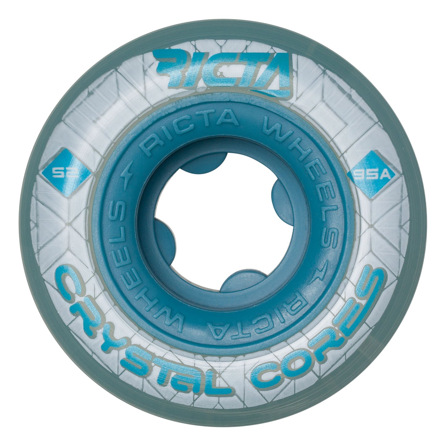 Ricta Crystal Cores 52mm 95a Skateboard Wheels