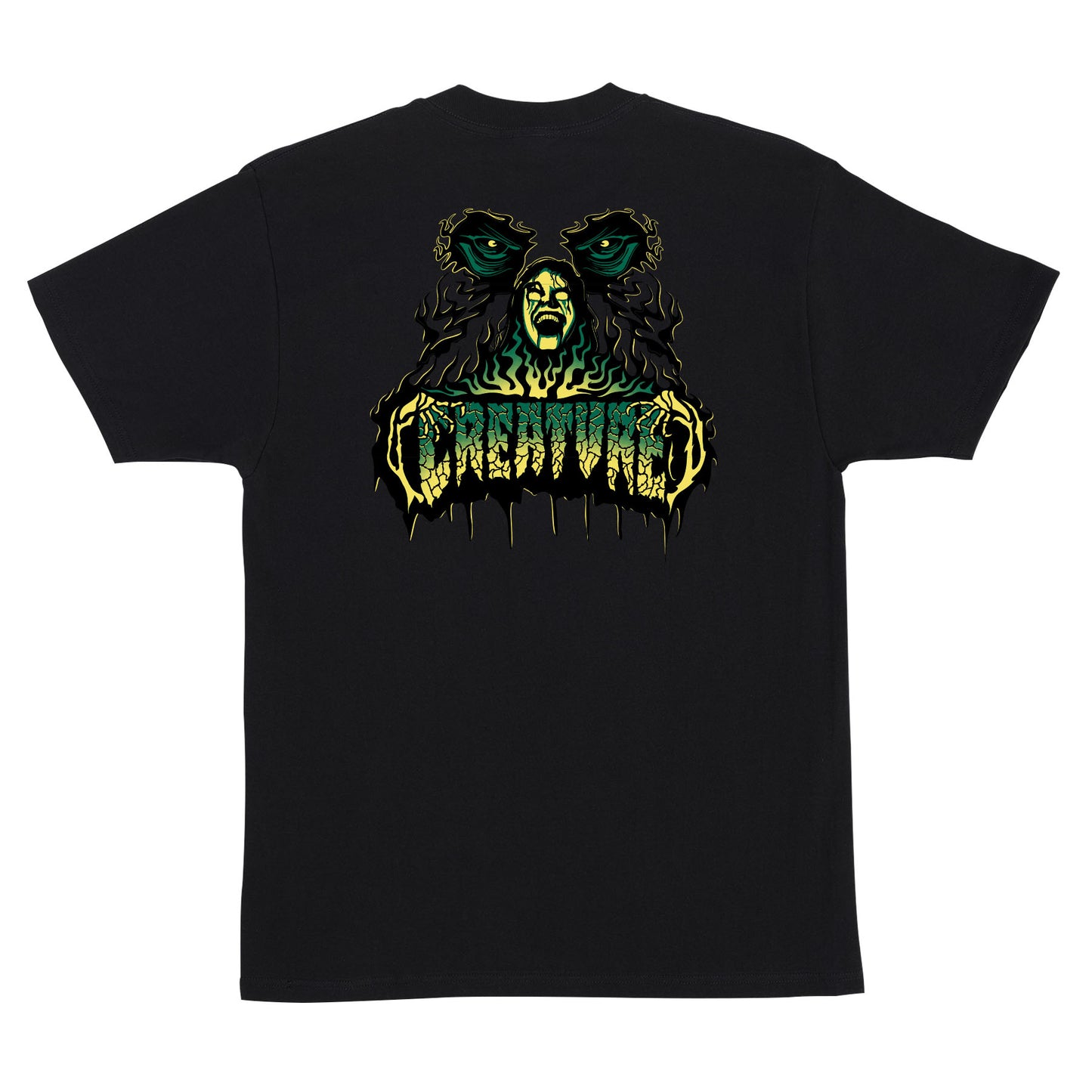 Creature Possessed S/S Heavyweight T-Shirt Black Mens