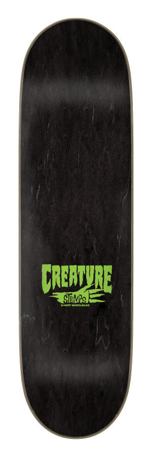 Creature Logo Outline Stumps Skateboard Deck 8.60in x 31.95in