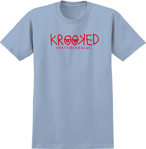 KROOKED KRKD EYES LIGHT BLUE/RED SS