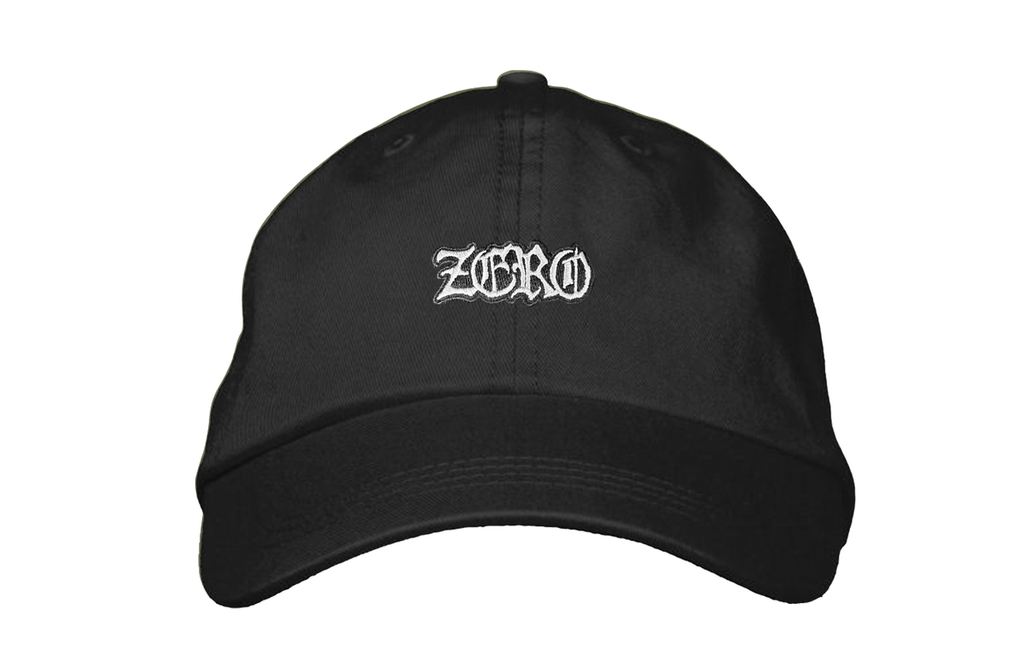 ZERO WASTELAND DAD HAT BLACK