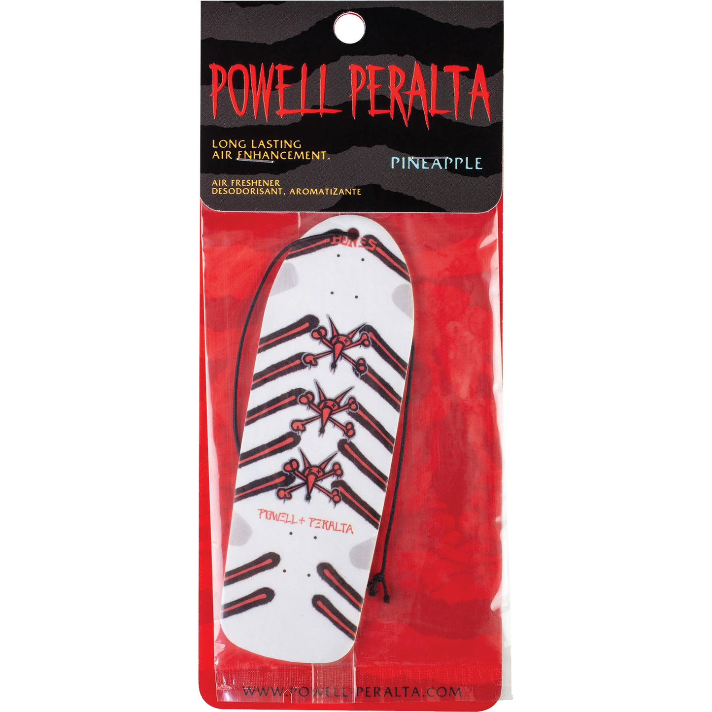POWELL PERALTA AIR FRESHENER RAT BONES WHT/RED