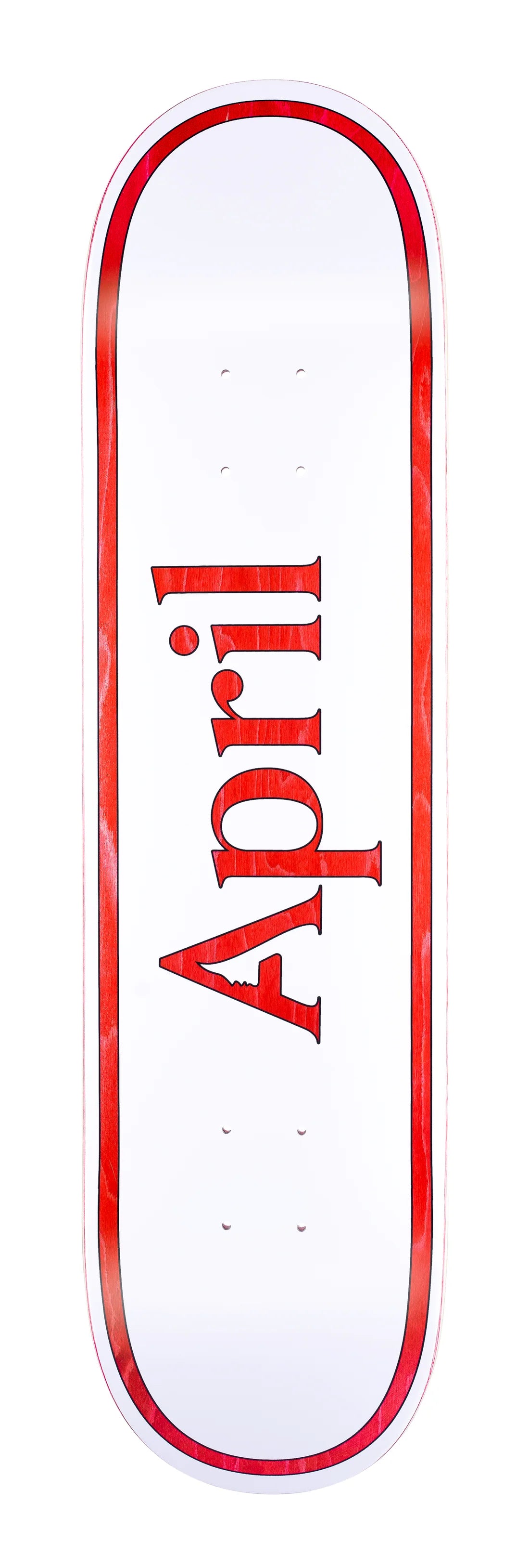 APRIL WHITE LOGO OG 8.25