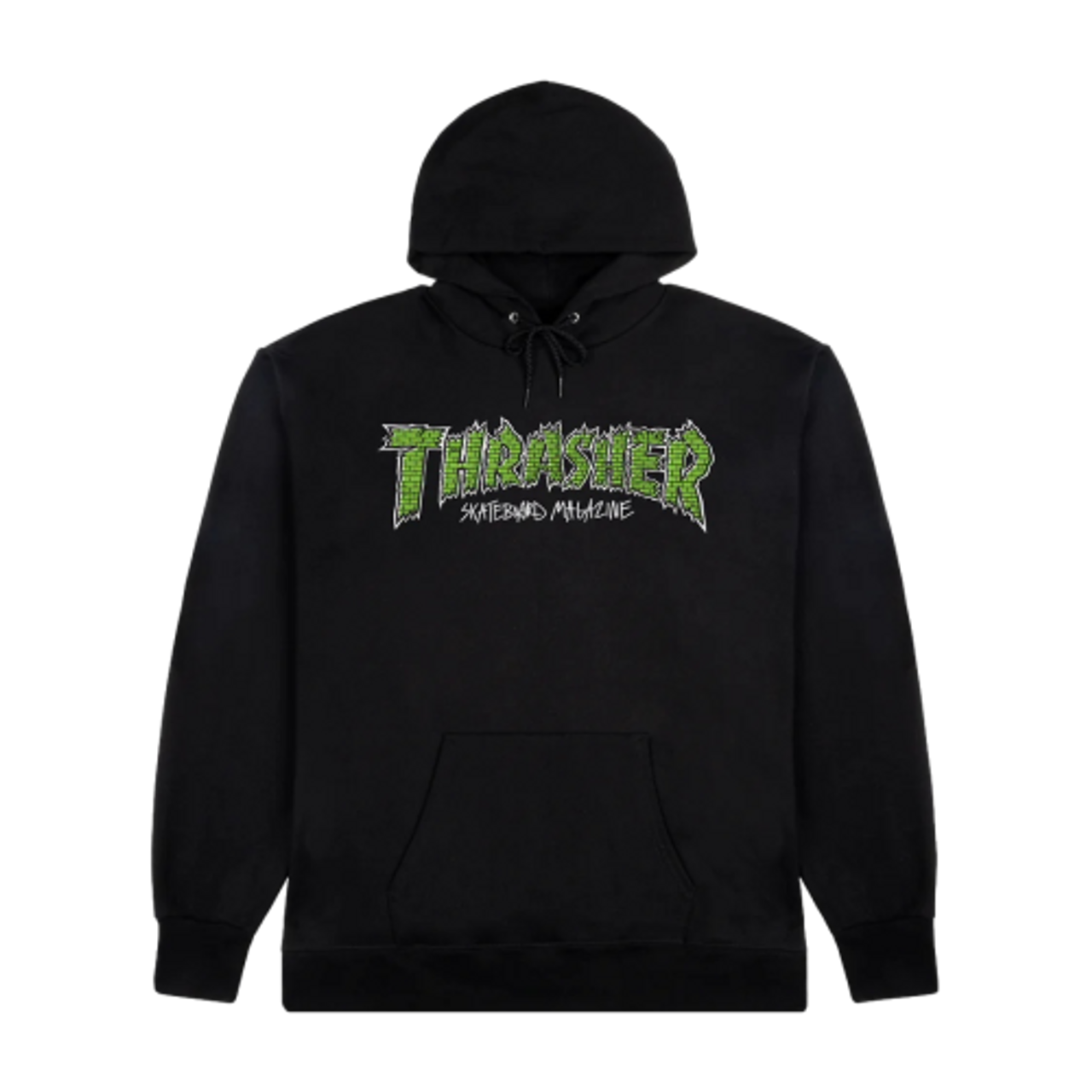 THRASHER BRICK BLACK HD/SWT M