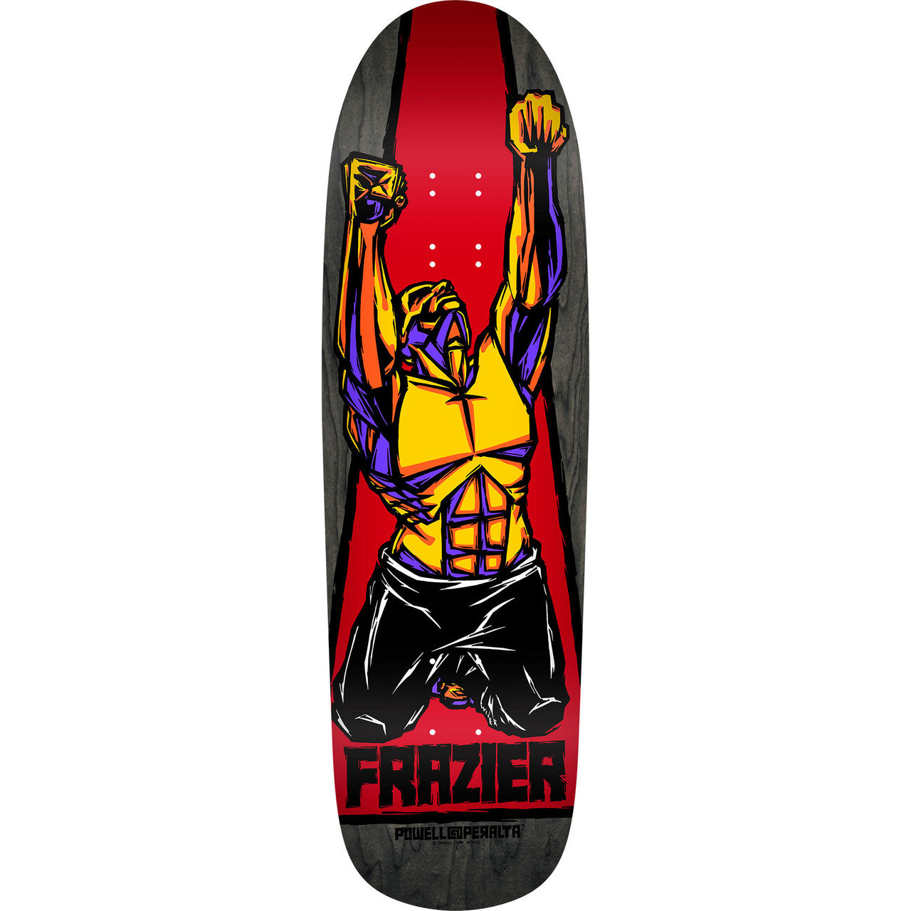 POWELL FRAZIER YELLOW MAN REISSUE DECK BLACK STAIN 9.50 X 32.12