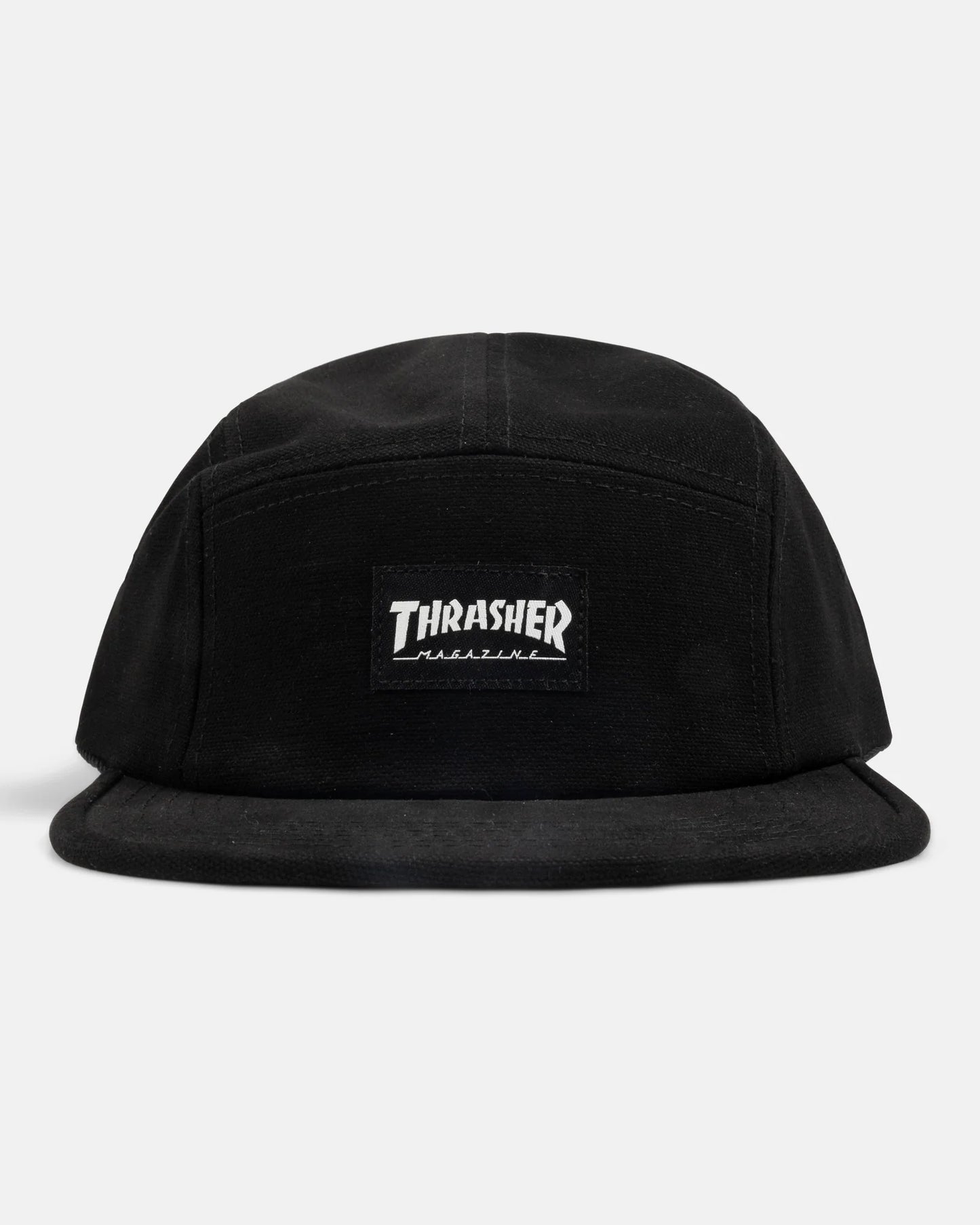 Thrasher 5 Panel Hat Black