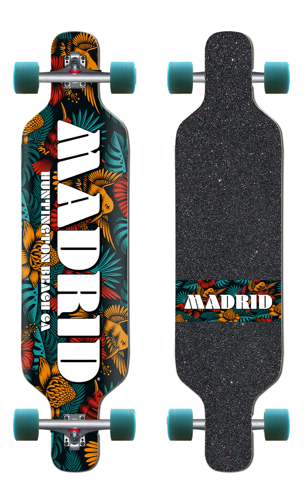 MADRID TROPICS TOP MOUNT LONGBOARD COMPLETE 9.62 X 40.00