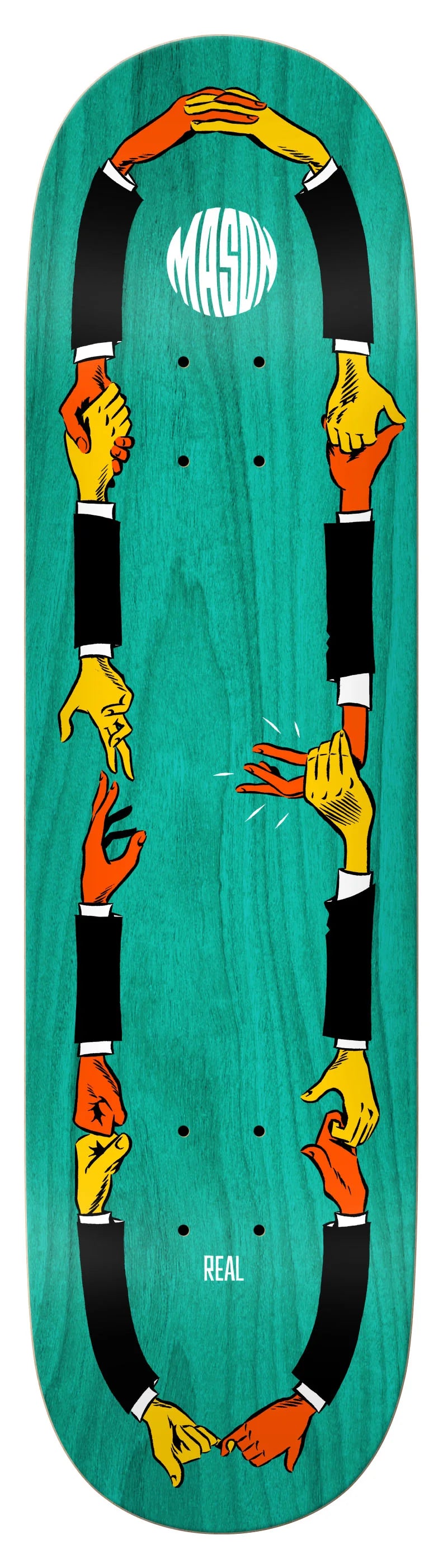 REAL MASON SHAKES DECK 8.38