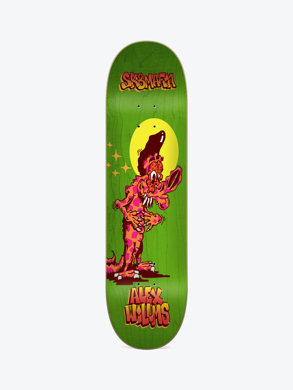 SK8MAFIA WILLMS STRICK9 DECK 8.3 ASSORTED STAIN