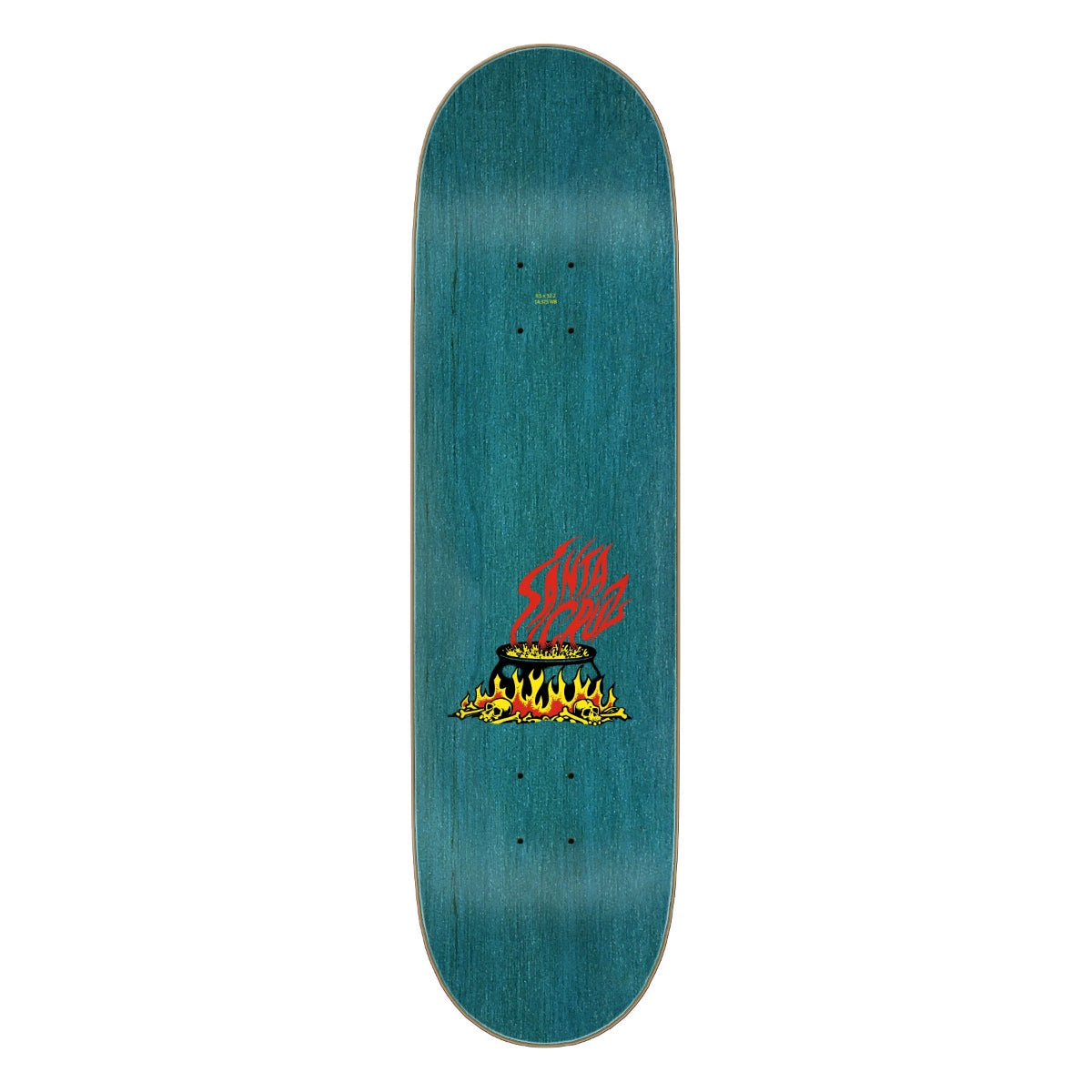 Santa Cruz Salba Voodoo Frame Pro Skateboard Deck 8.5in x 32.2