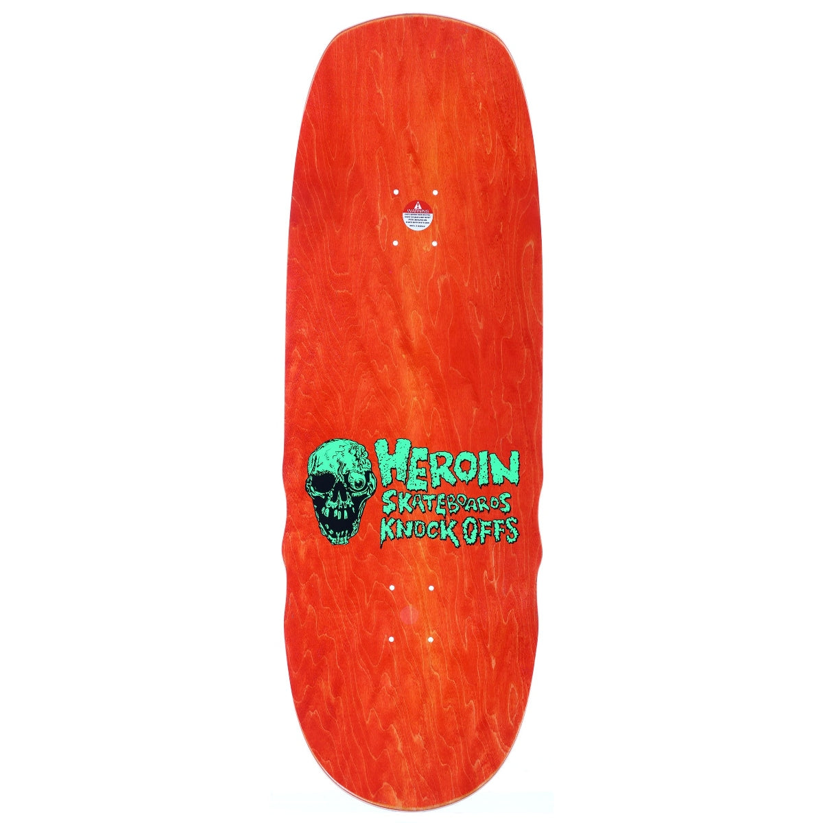 HEROIN SWAMPY KNOCK OFF SHAPED DECK 10.6