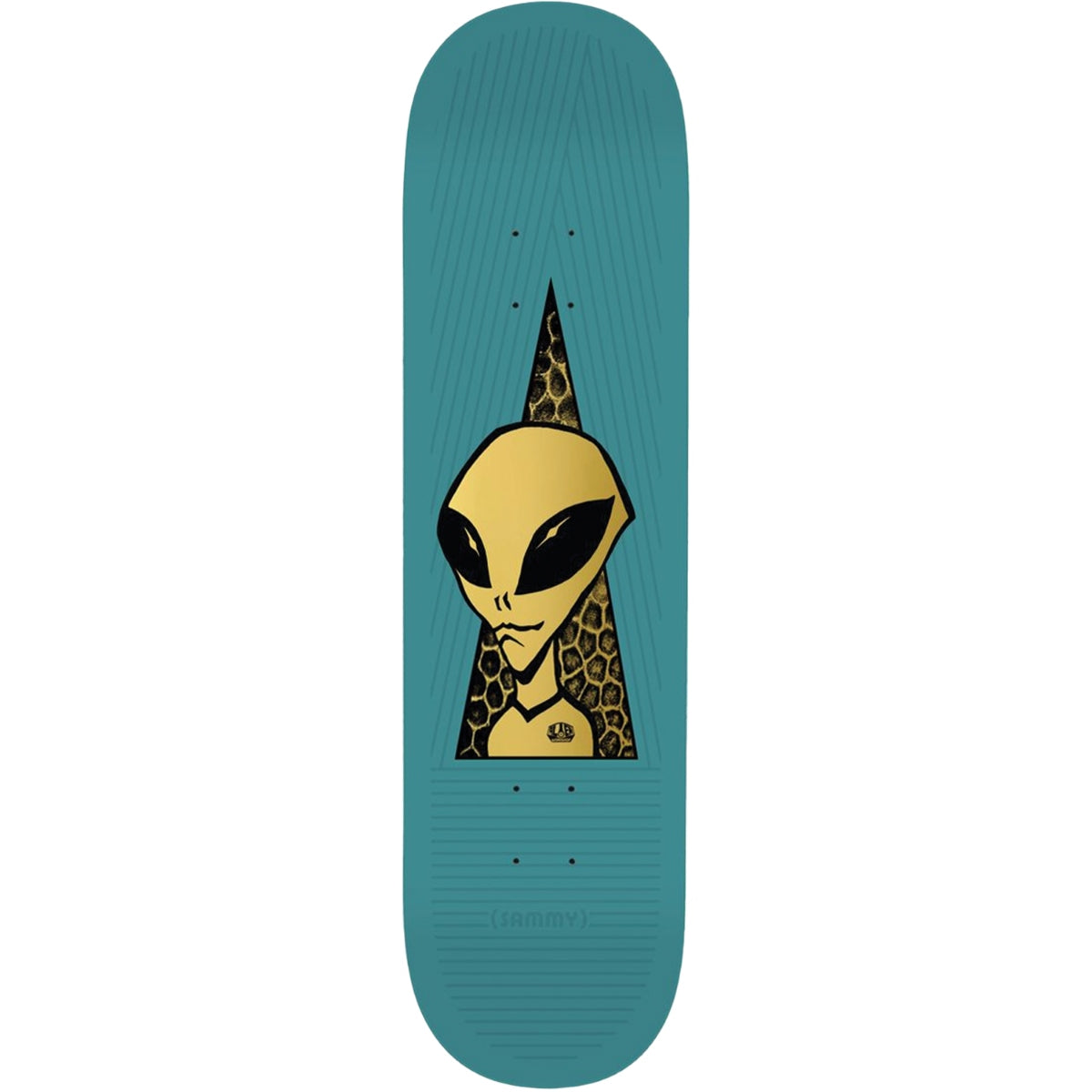 ALIEN WORKSHOP MONTANO VISITOR GOLD DECK-8.0 TEAL