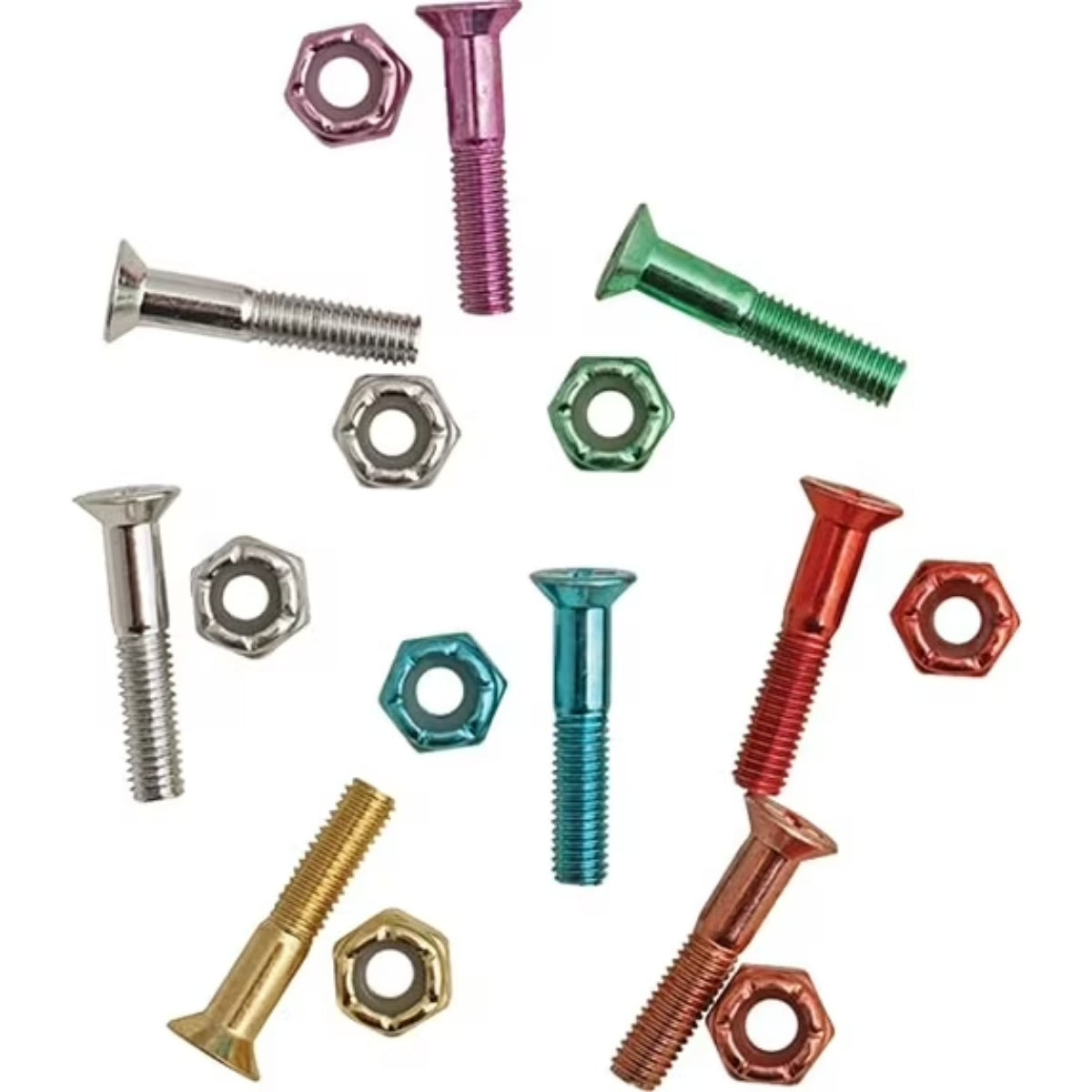 DGK Spittaz 1" Colored Bolts