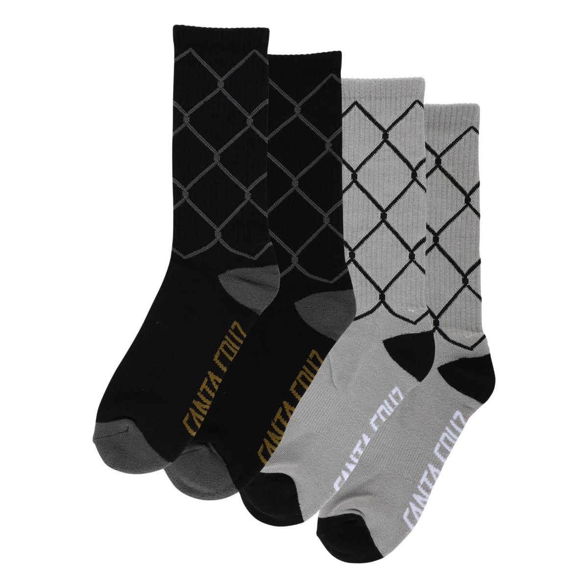 Santa Cruz Spot Chain 2-Pack Socks Mens