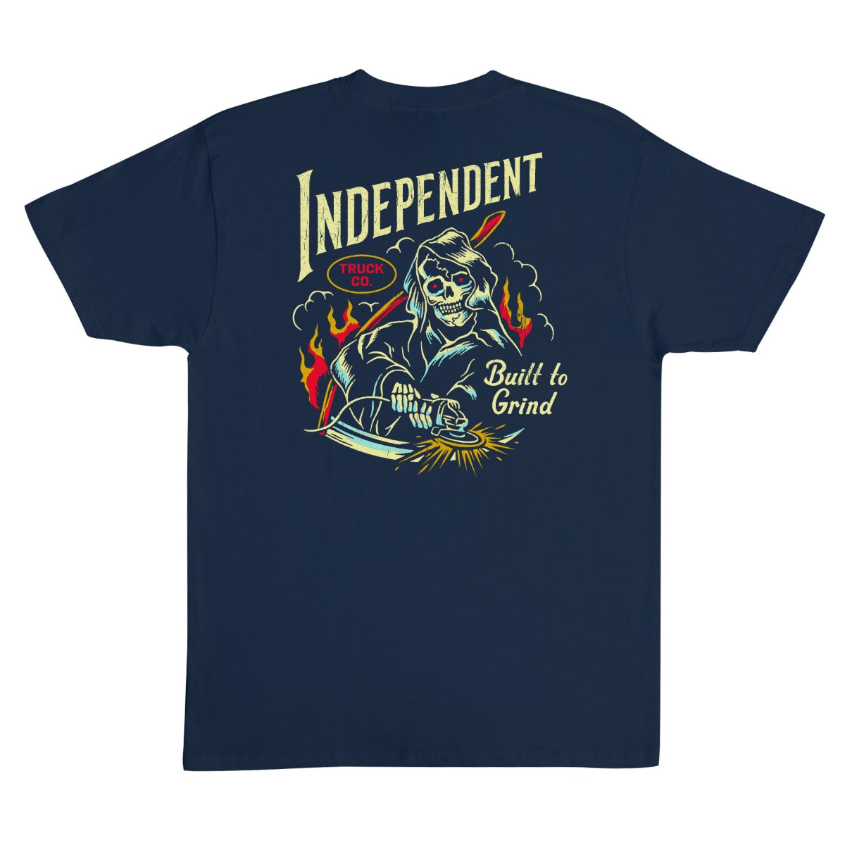 Independent Stay Sharp S/S T-Shirt Mens Navy