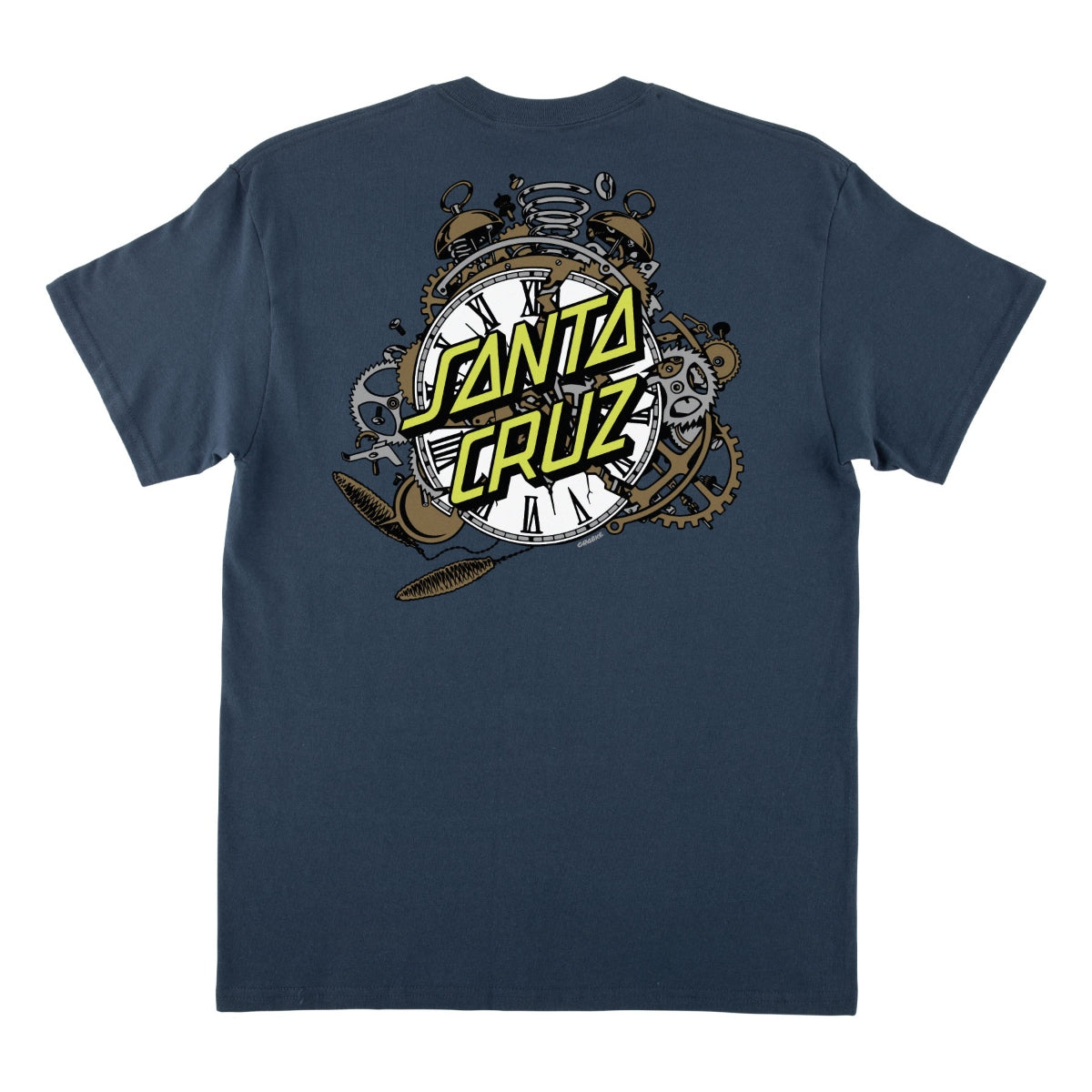 Santa Cruz Grabke Exploding Dot S/S T-Shirt Mens Blue Dusk