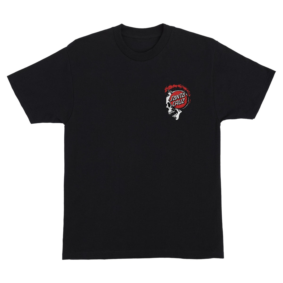 Santa Cruz Short Fuse S/S T-Shirt Mens Black