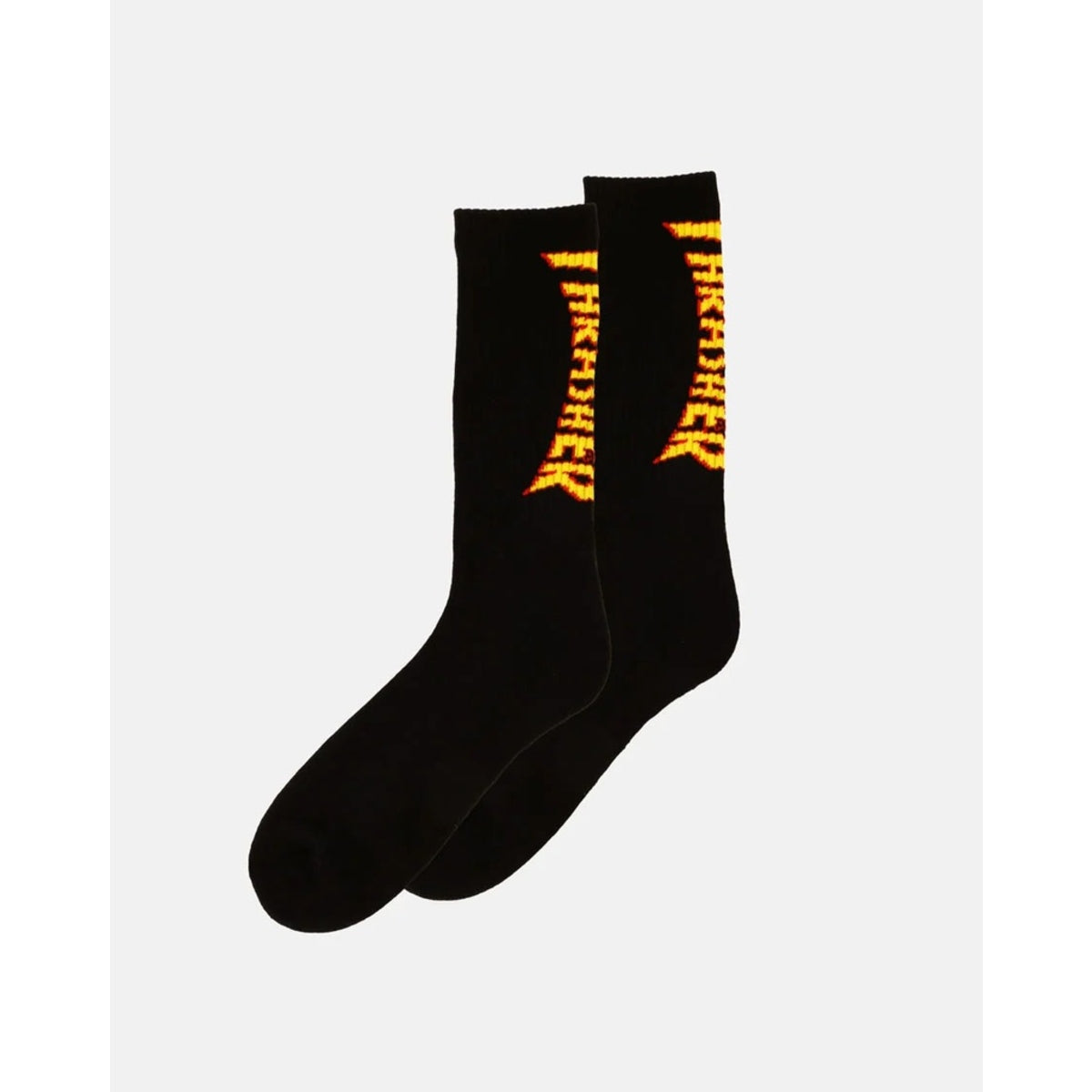 THRASHER FLAME SOCKS BLACK