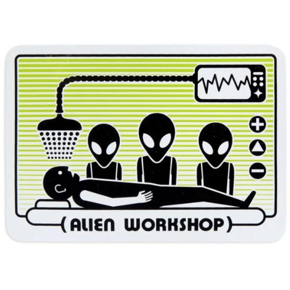 ALIEN WORKSHOP ABDUCTION STICKER