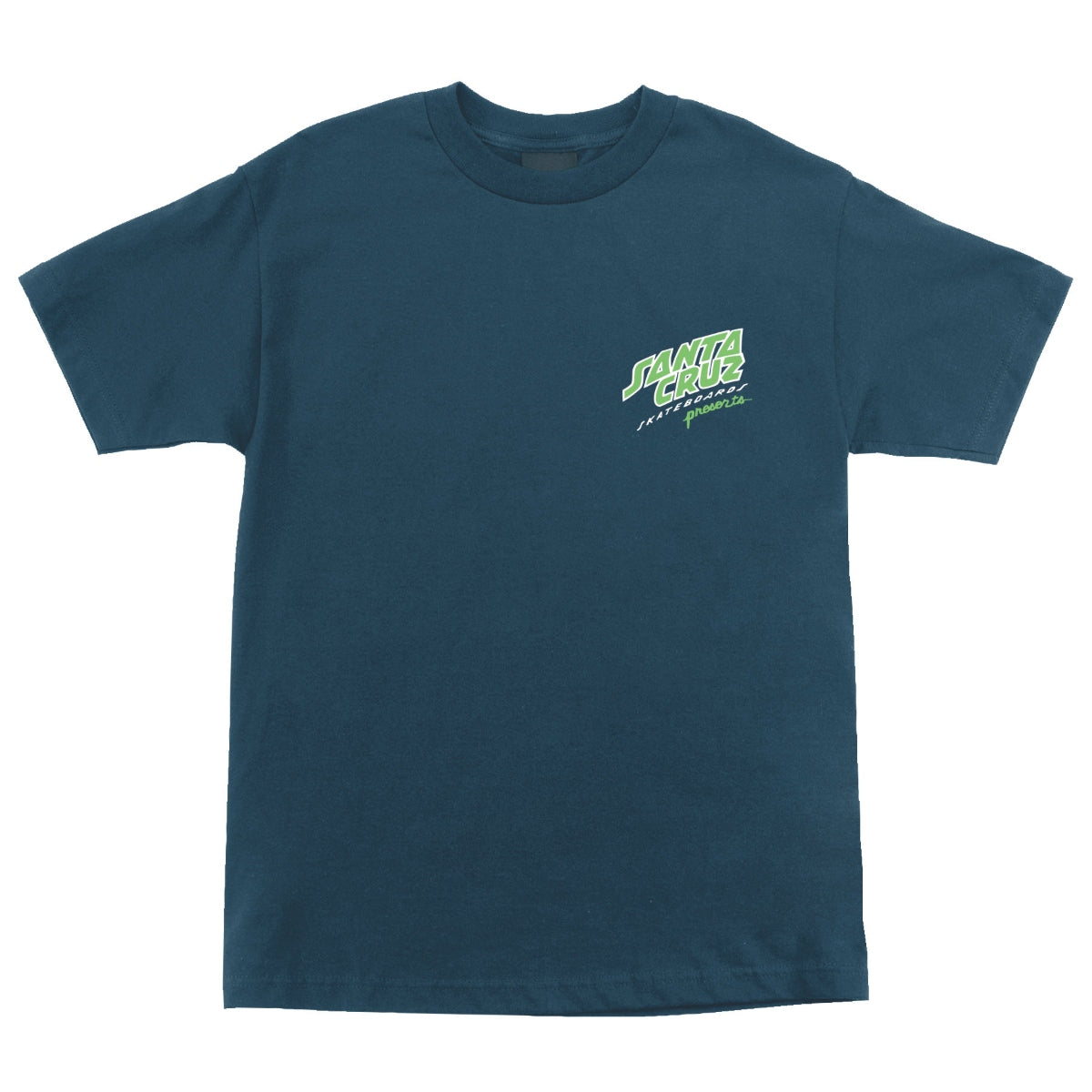 Santa Cruz Freaks Hand S/S T-Shirt Mens Harbor Blue