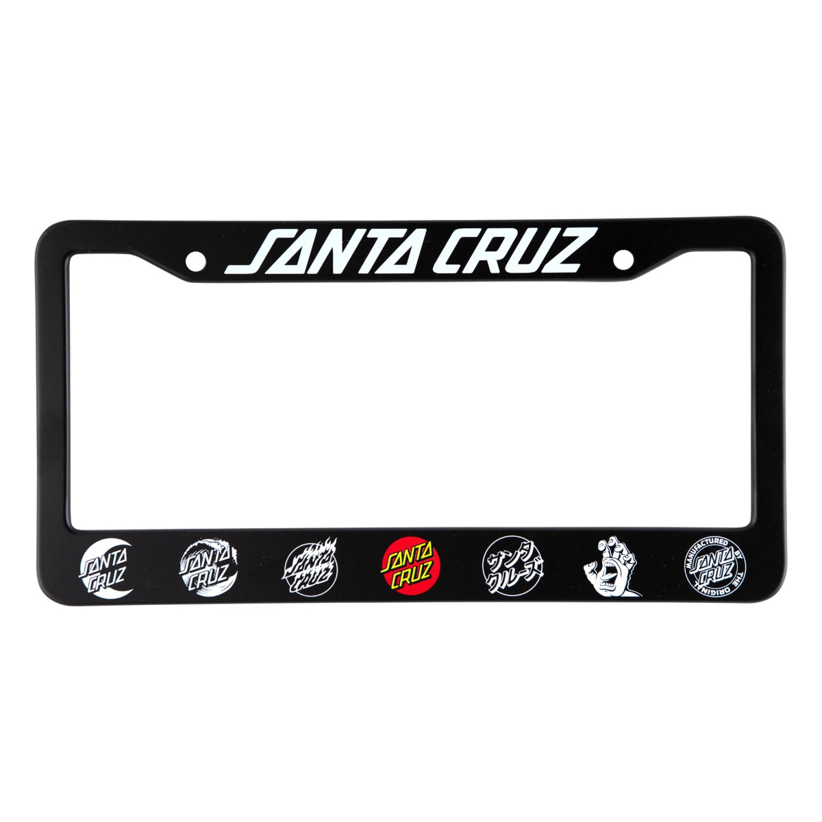 Santa Cruz Logo Classic License Plate Frame