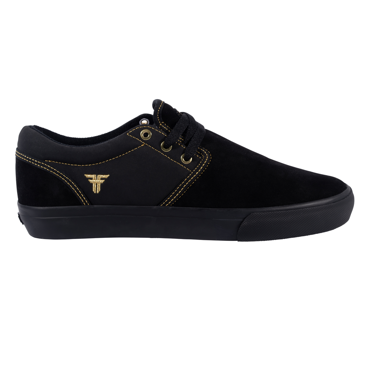 Fallen The Easy Black/Gold TJ Person - Vulc – Pivotal Skateshop