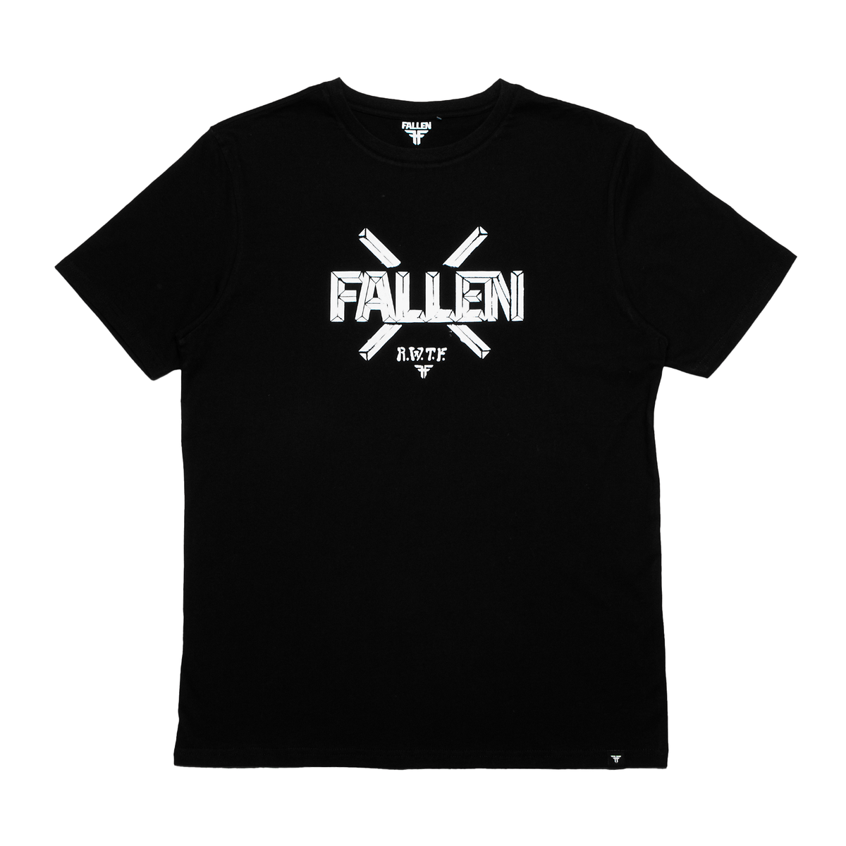 Fallen Curb Tee Black/White