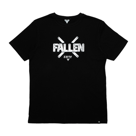 Fallen Curb Tee Black/White