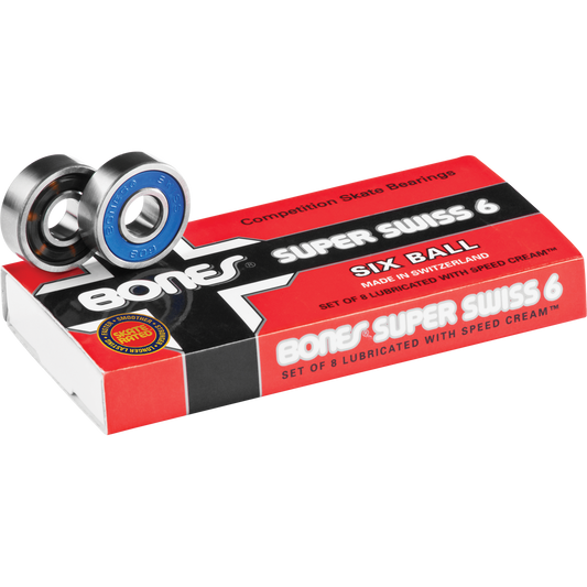 Bones Super Swiss 6 Ball Bearings