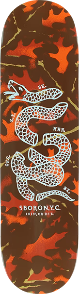 5BORO DIY CAMO DECK LEAF 8.0