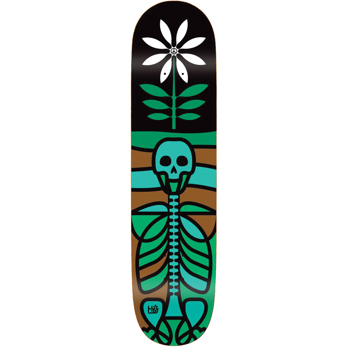 HABITAT TEAM PEACED OUT DECK 8.25