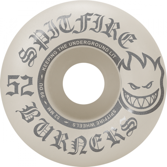 SPITFIRE BURNERS 52MM 99A WHT/SIL
