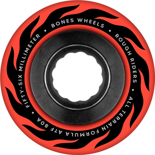 BONES ATF ROUGH RIDER RUNNERS 56MM 80A RED