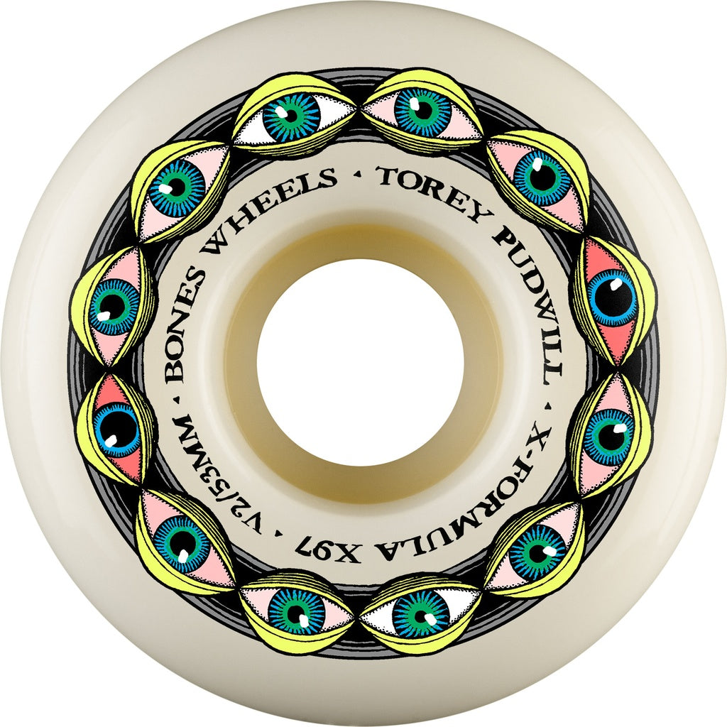 BONES X-FORMULA TOREY PUDWILL FRYING EYES V2 LOCKS 51MM 97A