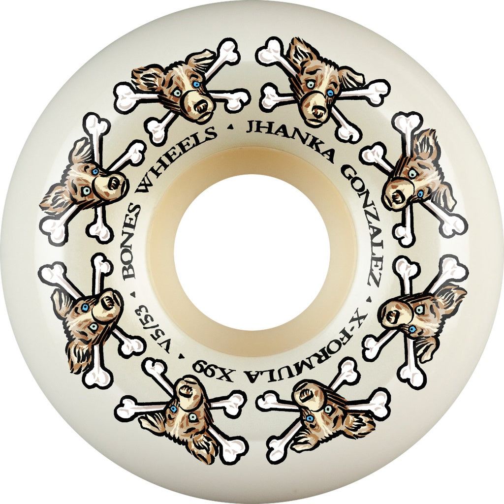 BONES X-FORMULA JHANKA VATO DOGS V5 SIDECUTS 53MM 99A