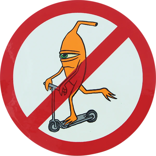 Toy Machine No Scooter Sticker