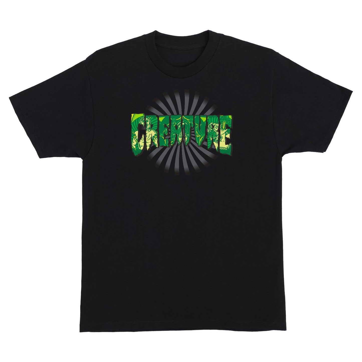 Creature Sideshow Logo Mens T-Shirt Black