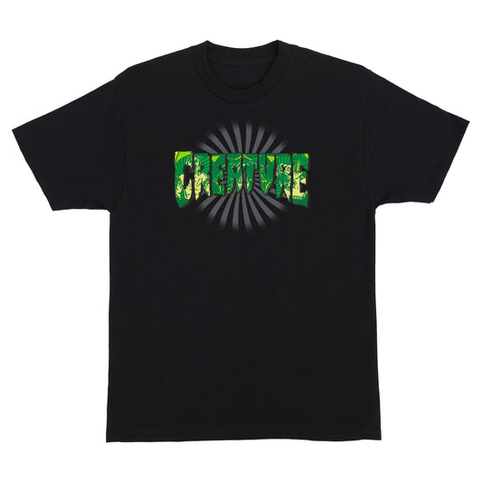 Creature Sideshow Logo Mens T-Shirt Black