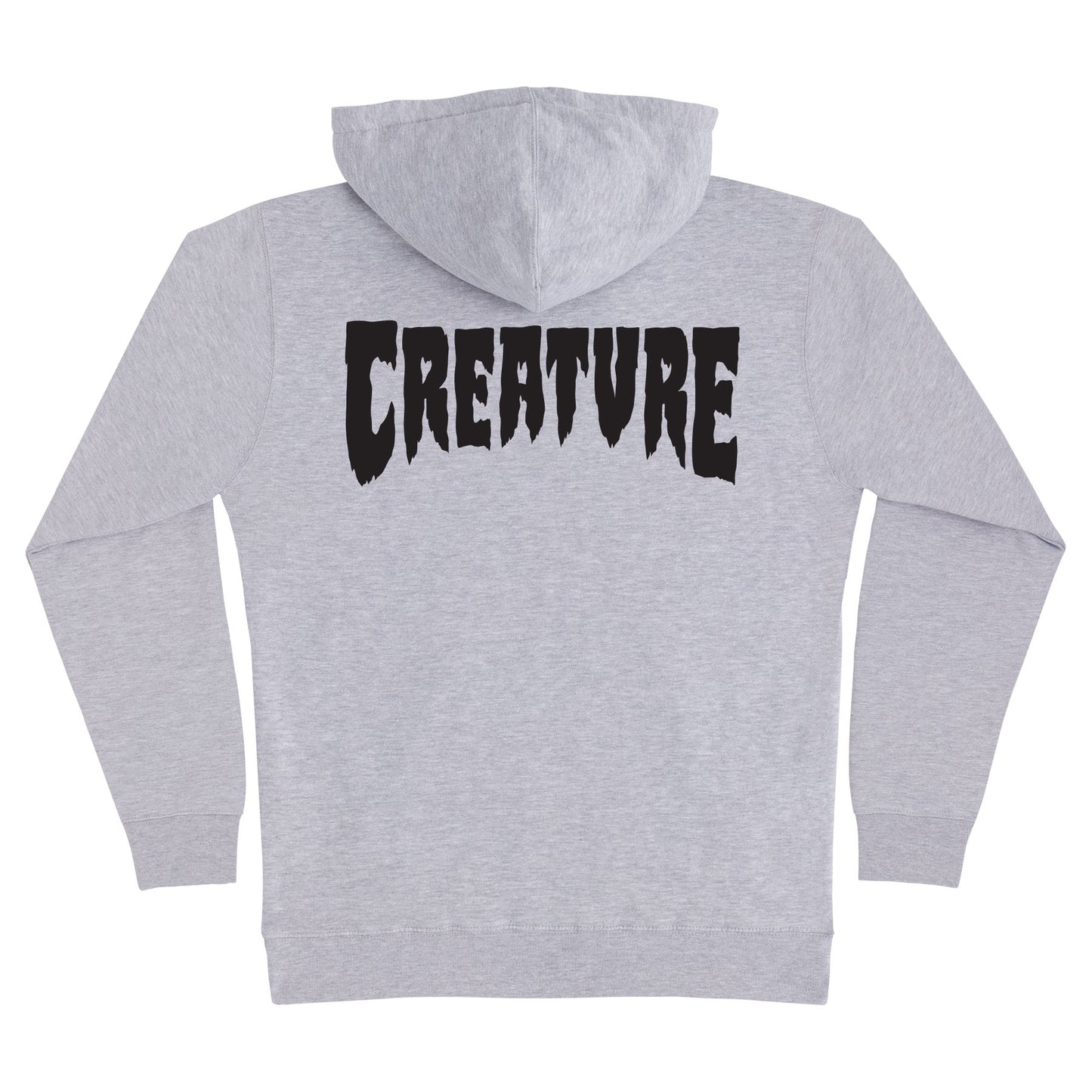 Creature Mono Mens Hoodie Grey