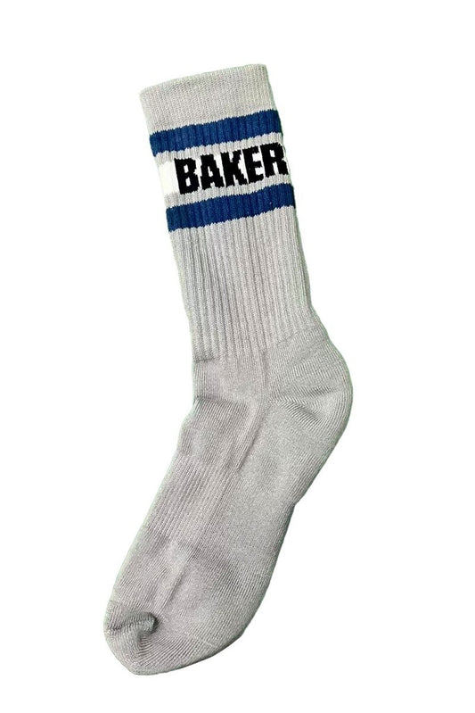 BAKER BAKERSFIELD SOCKS HEATHER GREY