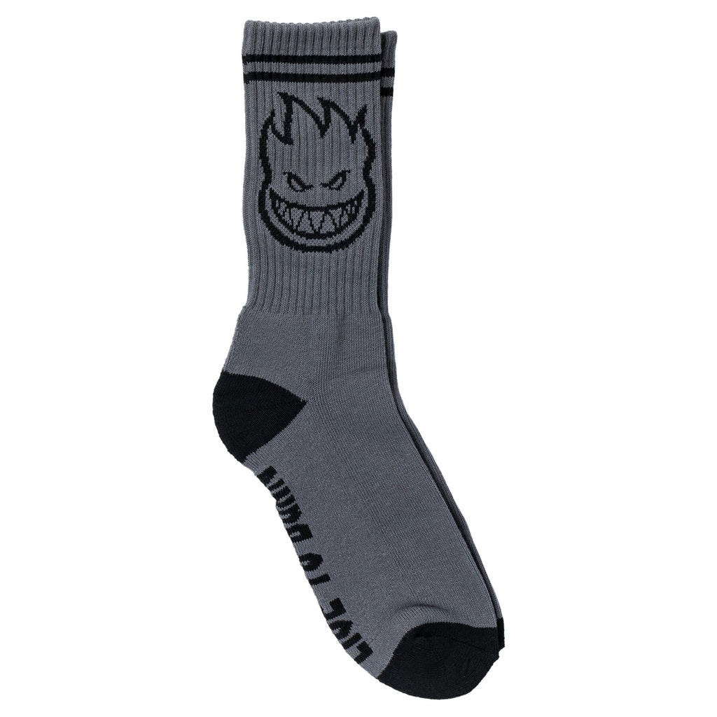 SPITFIRE BIGHEAD SOCKS CHARCOAL/BLACK