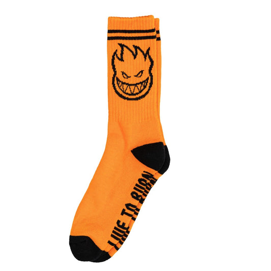 SPITFIRE BIGHEAD SOCKS ORANGE/BLACK
