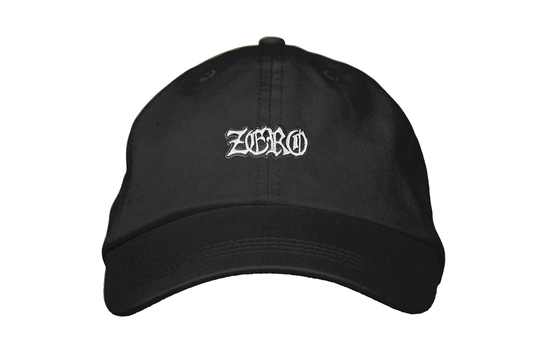 ZERO WASTELAND DAD HAT BLACK