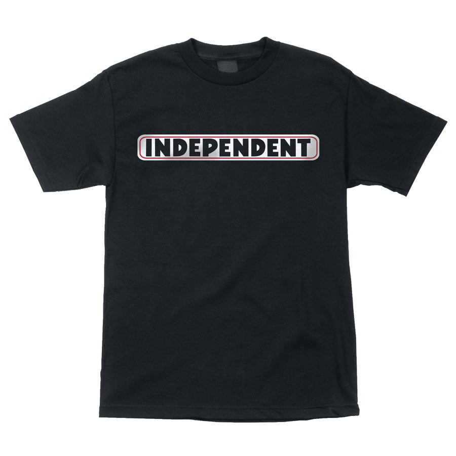 Independent Bar Logo S/S Heavyweight T-Shirt Mens
