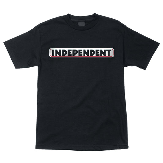 Independent Bar Logo S/S Heavyweight T-Shirt Mens