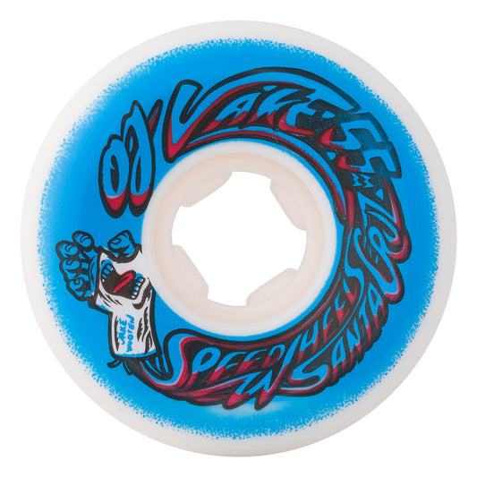 OJ Wheels 55mm Wooten Screaming Cast Elite White Blue Hardline 101a